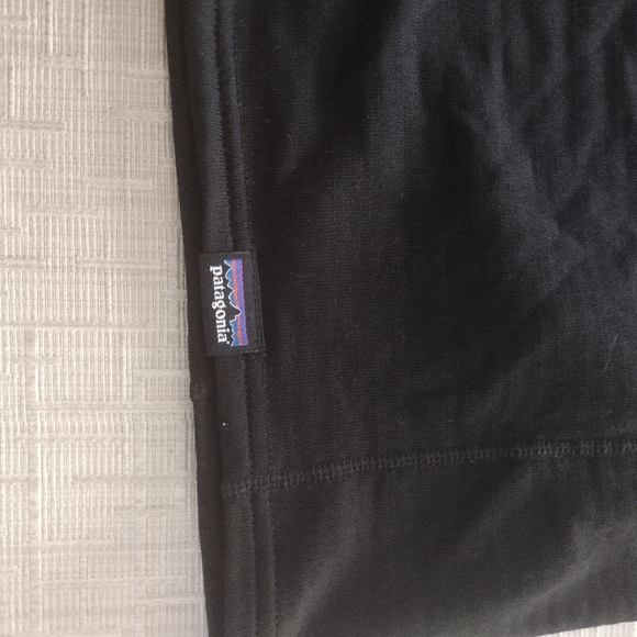 Patagonia Thermal Weight Capilene Black Mens L Polartec Baselayer 1/4 Zip - Picture 5 of 9